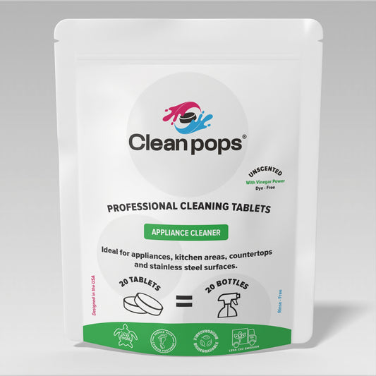 Appliance Cleaner Unscented x 20 Professional Cleaning Tablets