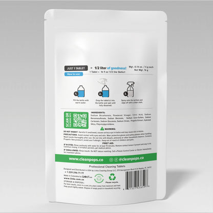 Appliance Cleaner Unscented x 4 Professional Cleaning Tablets