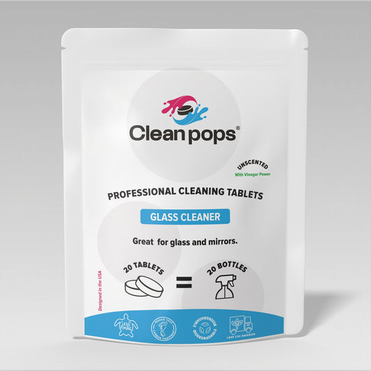 Glass Cleaner Master bag x 20 Professional Cleaning Tablets